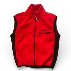 Marmot Windstopper Fleece Vest Red Men’s Size Large